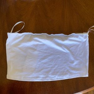 NWT! ROMWE White Bandeau!